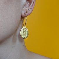 Lady of Guadalupe Medal - Gold - Single