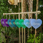They/Them Pronoun Hoops - Colors
