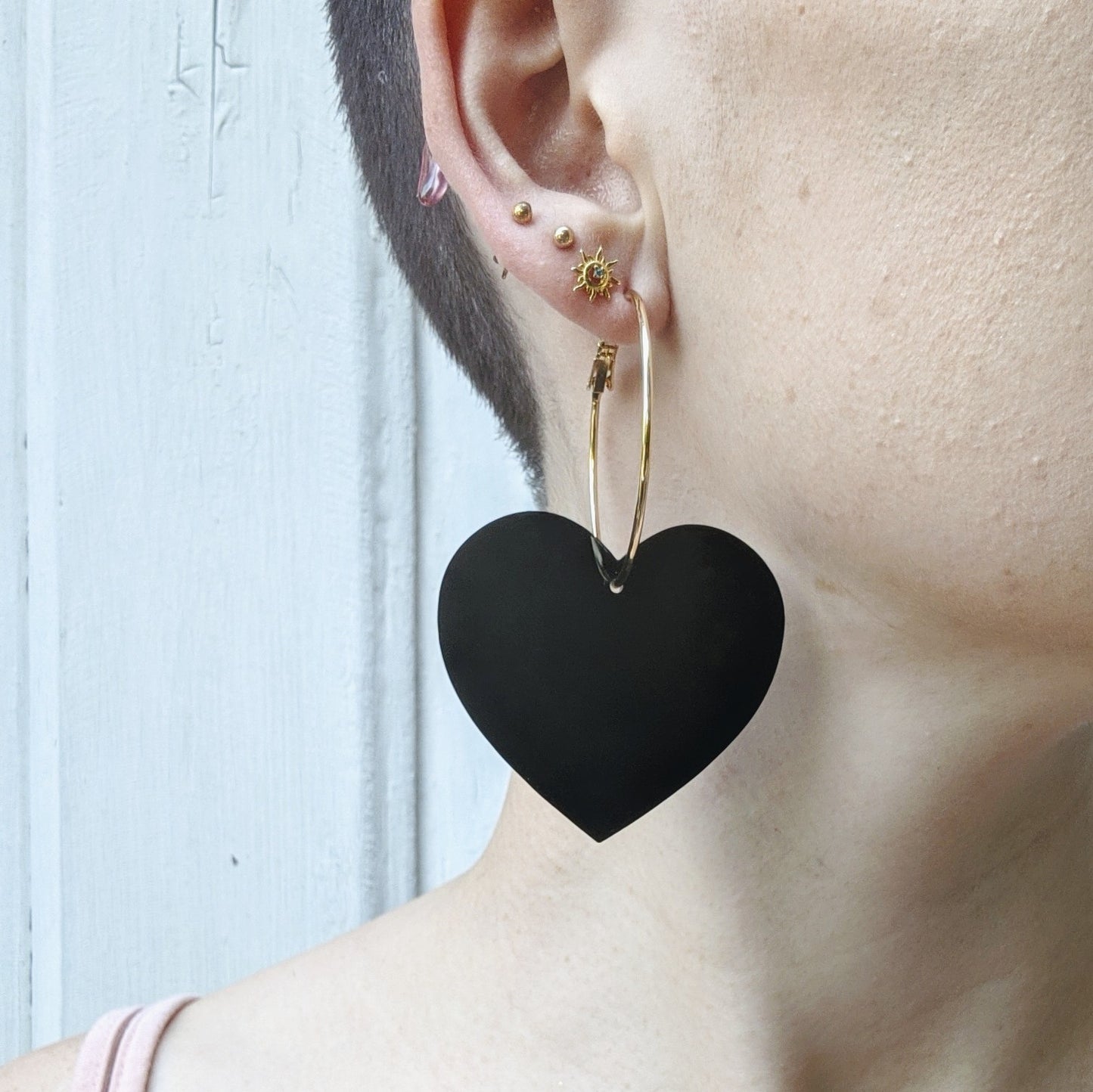 He/Him Pronoun Hoops - Colors