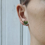 No Bad Vibes Mirror Studs