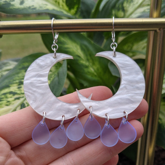 Blue Moon Earrings