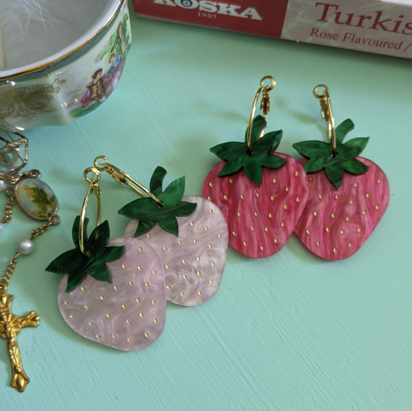 Strawberry Hoops