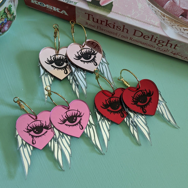 Crybaby Valentines Hoops