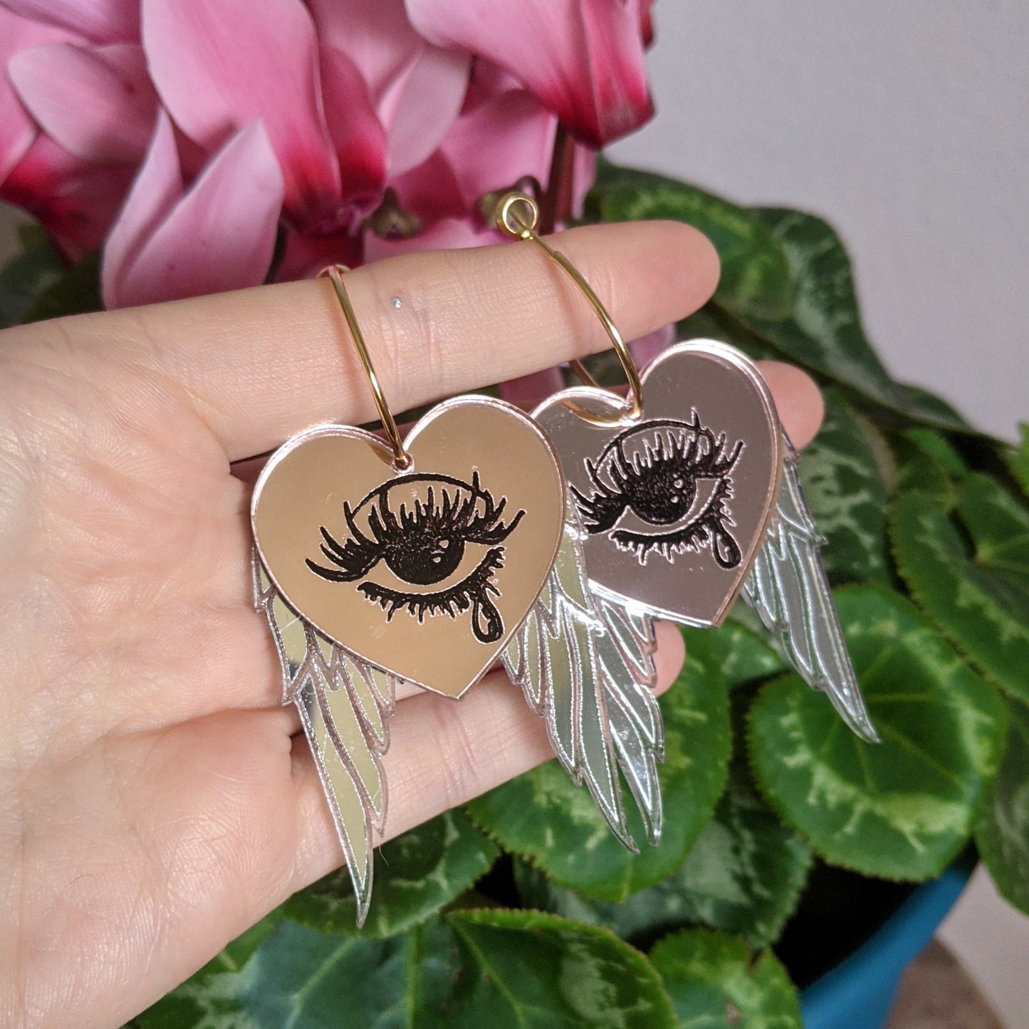 Crybaby Valentines Hoops