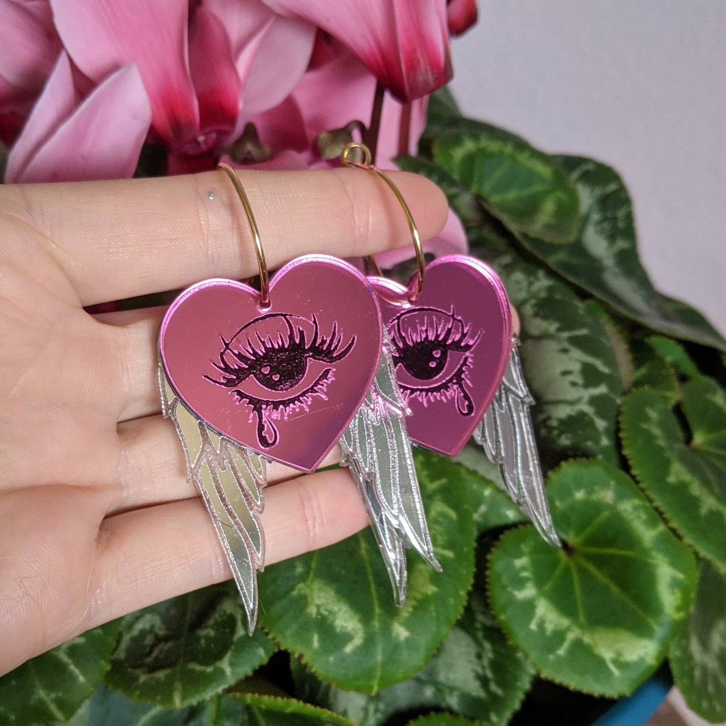 Crybaby Valentines Hoops