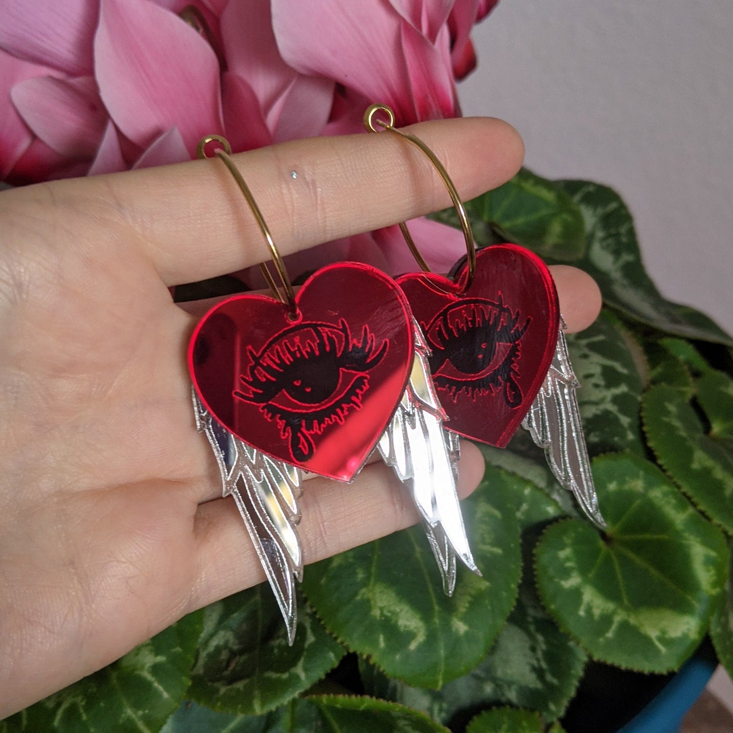 Crybaby Valentines Hoops
