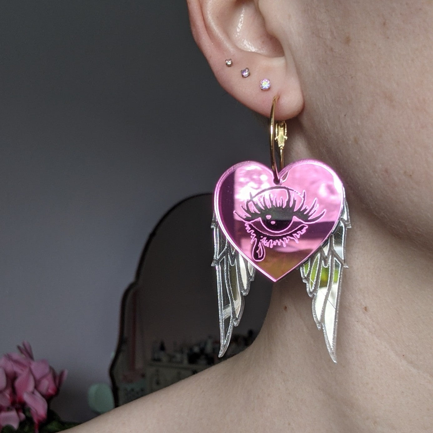 Crybaby Valentines Hoops