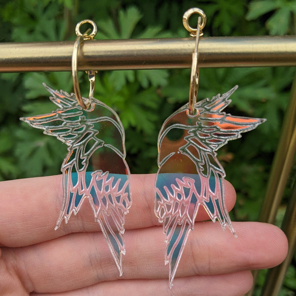 mini 👁 seraphim 👁 - iridescent