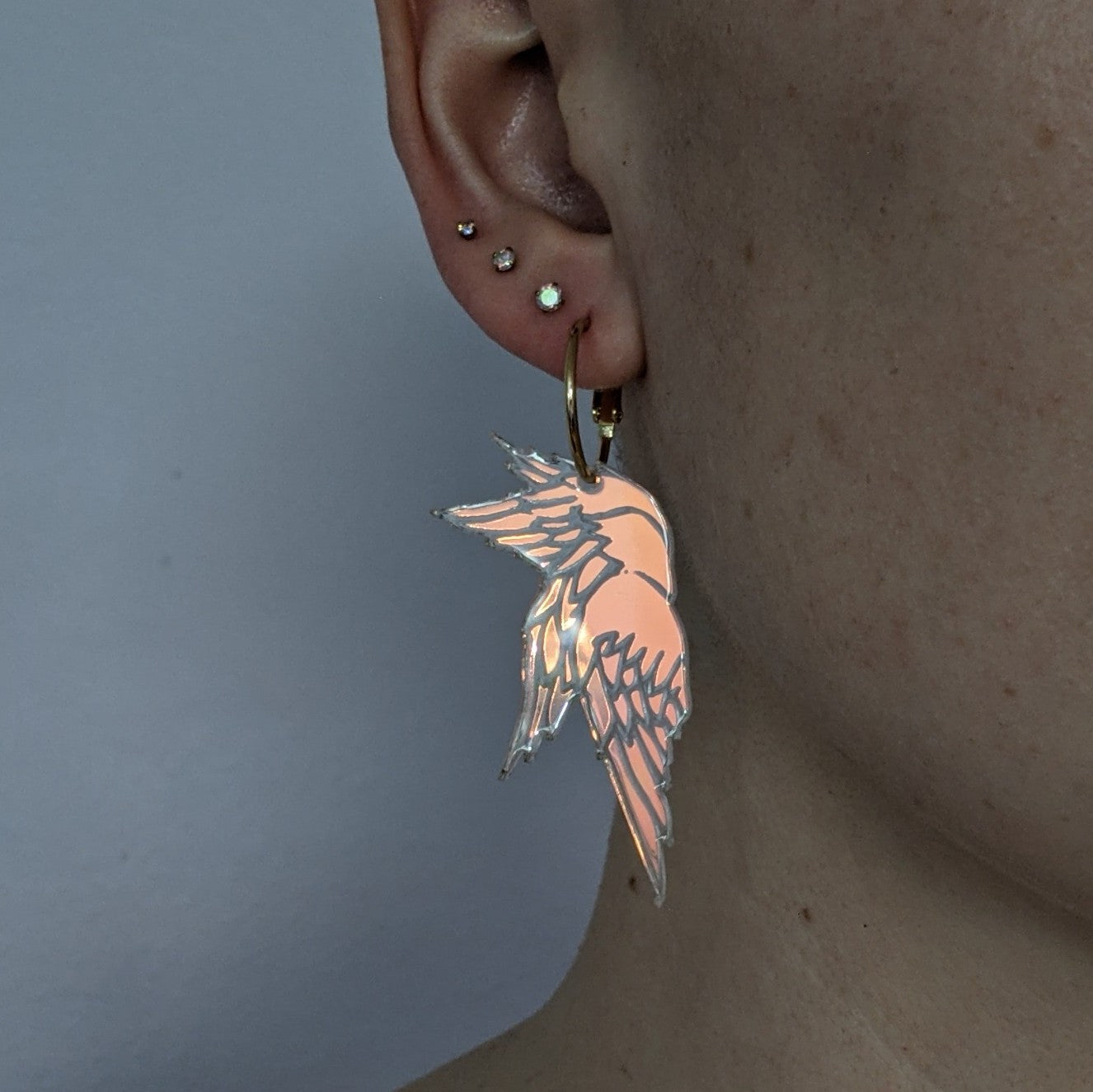 mini 👁 seraphim 👁 - iridescent