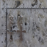 Forgive Me Father Rosary Pair - Silver