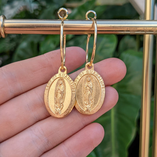 Lady of Guadalupe Medal - Gold - Single