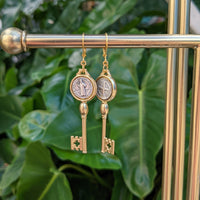 St Benedict's Key To Heaven Pair - Silver