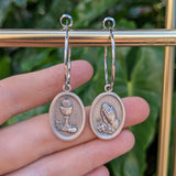 Holy Communion Reversible Medal - Silver - Single