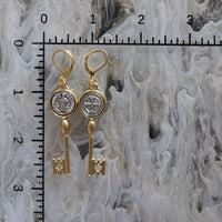 St Benedict's Key To Heaven Pair - Silver
