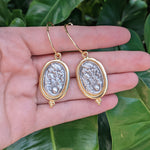 One Titty Out Cameo Pair - Gold