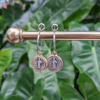 St Benedict Medal - Silver - Single
