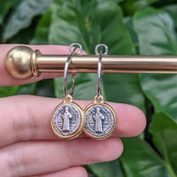 St Benedict Medal - Silver - Single