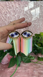 👁️ single dangle rainbow 👁️