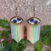 👁️ single dangle rainbow 👁️